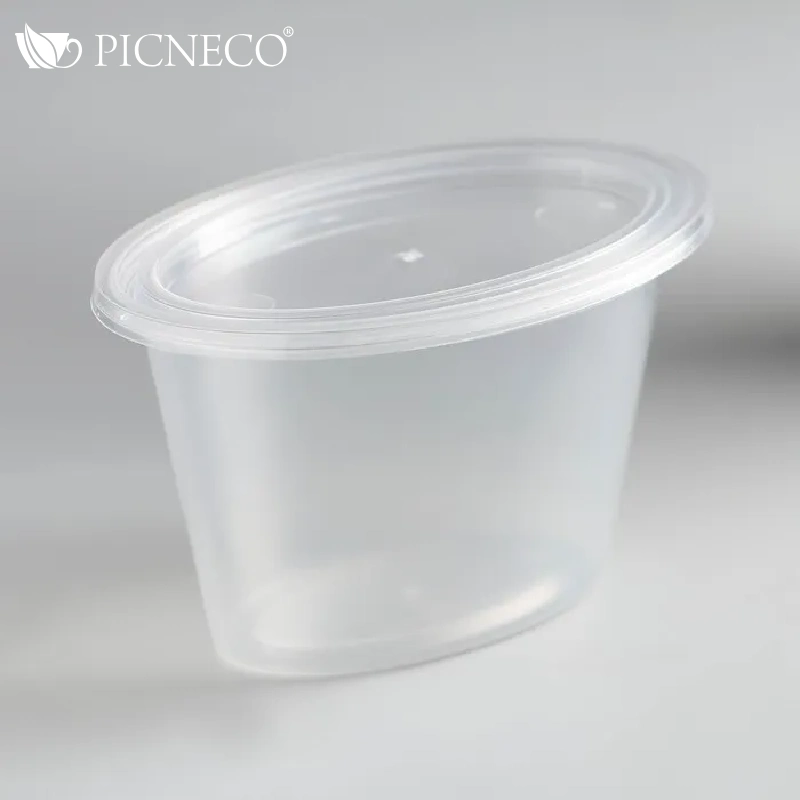 товар Соусник 100 мл со съемной крышкой прозрачный PLK54251